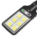 Led solar ao ar livre controle remoto 3 modos led pátio lâmpada de parede jardim terraço garagem corpo humano porta indução iluminação rua