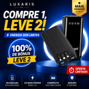 PROMOÇÃO Compre 1 Leve 2 - Power Bank 20000mAh Carregador Portátil Rápido, Design Estético em Formato de Favo de Mel para Celular e Viagem