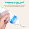 Garrafa De Bebê De Silicone Útil Seguro Com Suplemento Alimentar De Colher Garrafas De Cereais De Arroz Squeeze Spoon Milk Feeding Bottle Cup