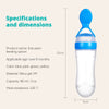Garrafa De Bebê De Silicone Útil Seguro Com Suplemento Alimentar De Colher Garrafas De Cereais De Arroz Squeeze Spoon Milk Feeding Bottle Cup
